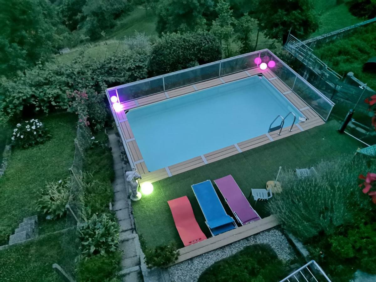 Chalet Con Piscina Garzeno Kültér fotó